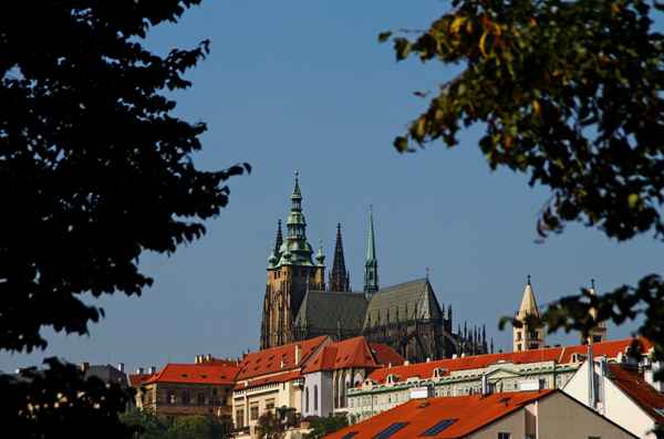 Prag - Berg Hradschin mit Prager Burg 04