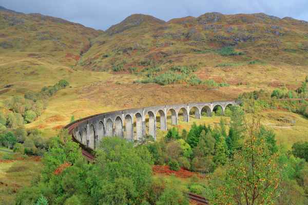 Glenfinnan-Viadukt in den West Highlands