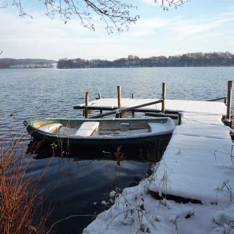 Winter am See