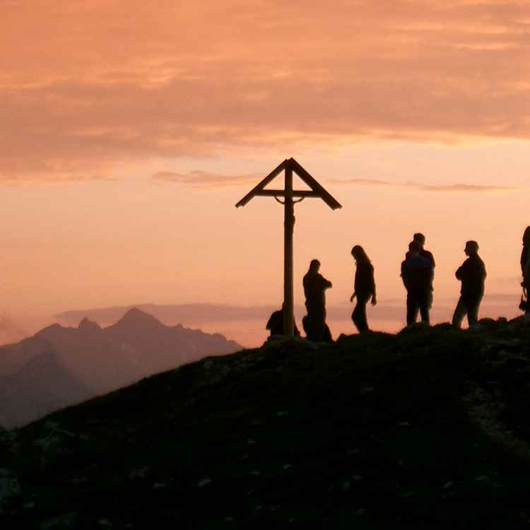 Abendstimmung an der Rappenseehütte