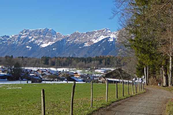 Jacobsweg mit Augstmatthorngrat