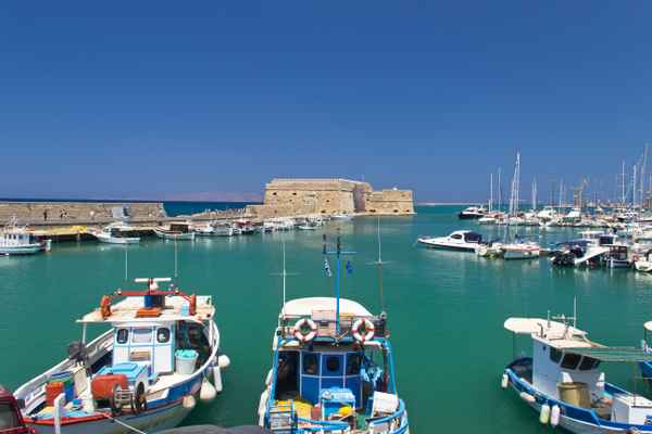Venezianischer Hafen von Heraklion - Kreta