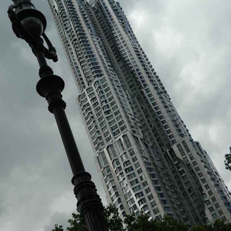 Architekt Frank Gehrys Wohnhausprojekt in New York City