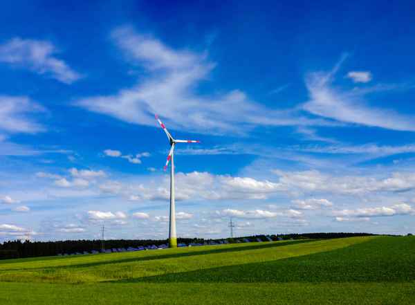 Saubere Landschaft - saubere Energie