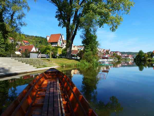 Horb mit Neckar und Altstadt
