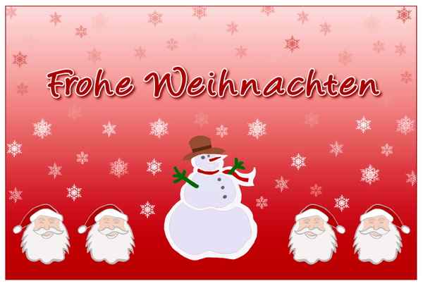 Weihnachtsgrüße