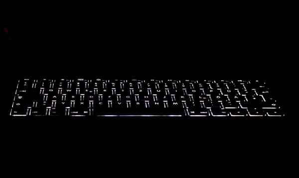 Tastatur eines Laptops