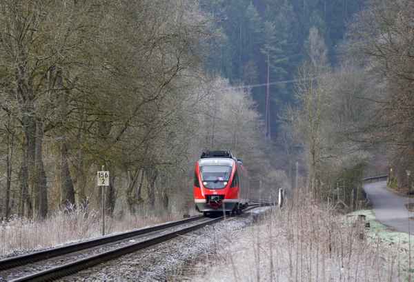 Cool morning, cool train