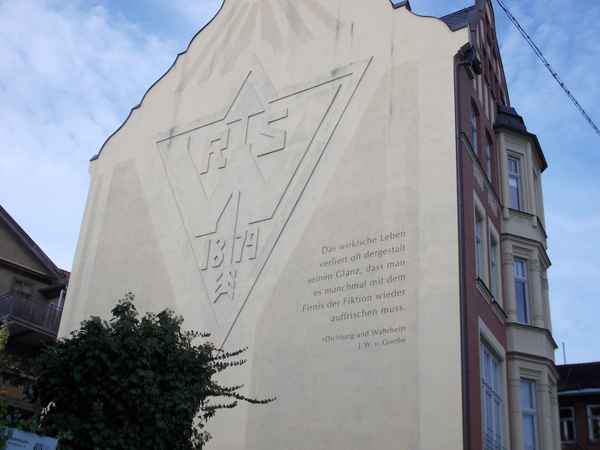 Weimar - Sprüche an Wänden