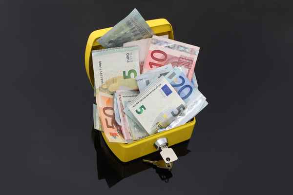 gefüllte Kasse (schwarz)