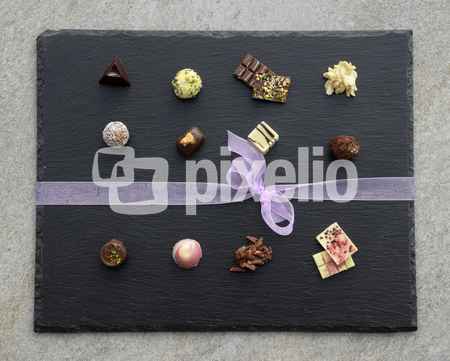 Hausgemachte Pralinen