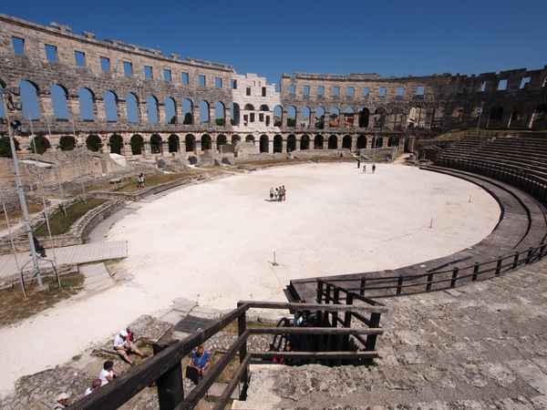 Amphitheater in Pula