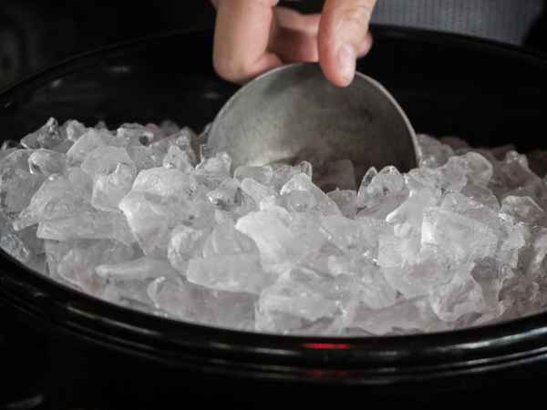 crushed ice