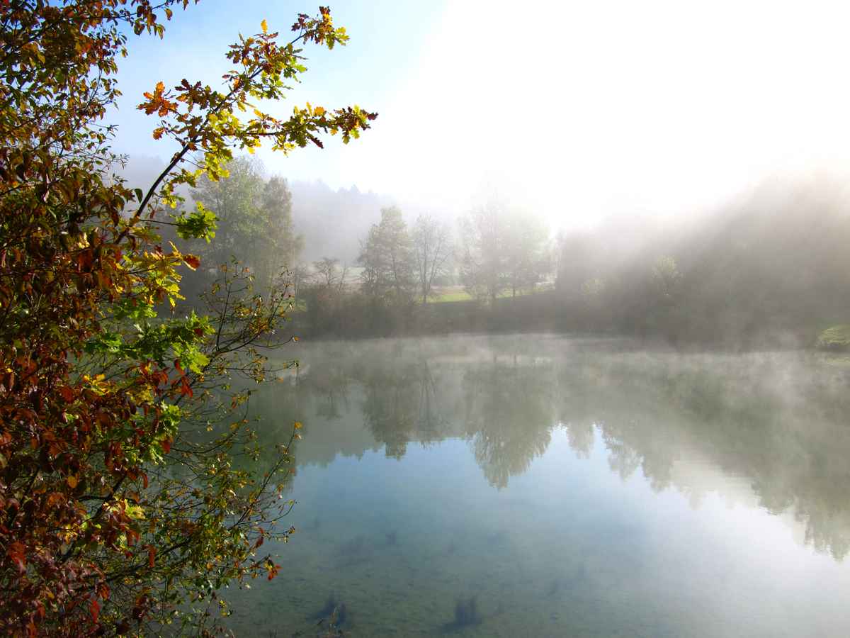 Herbstliche Seestimmung