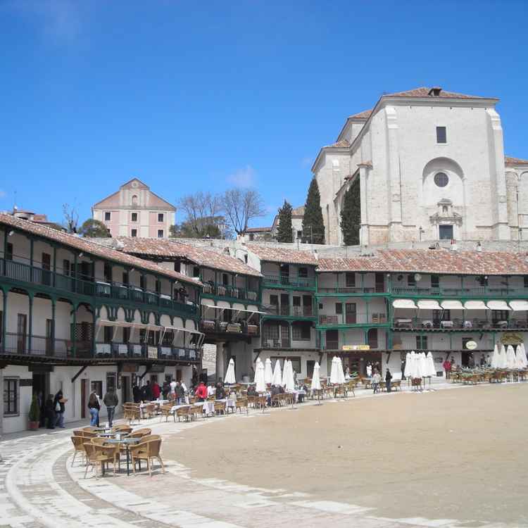Plaza Mayor, Chinchon (Madrid, Spanien)