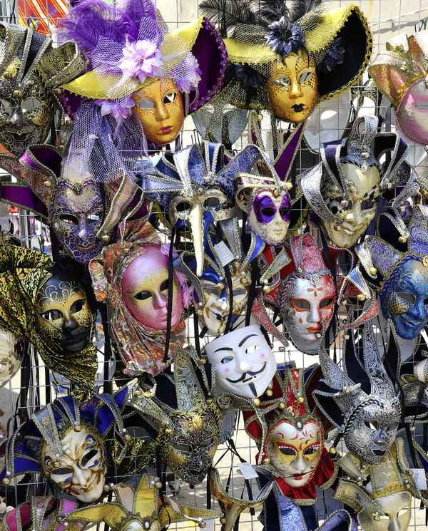 Venezianische Masken