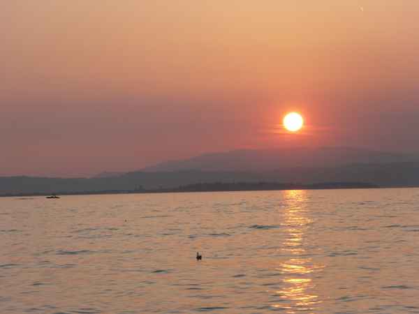 Sonnenuntergang Lazise