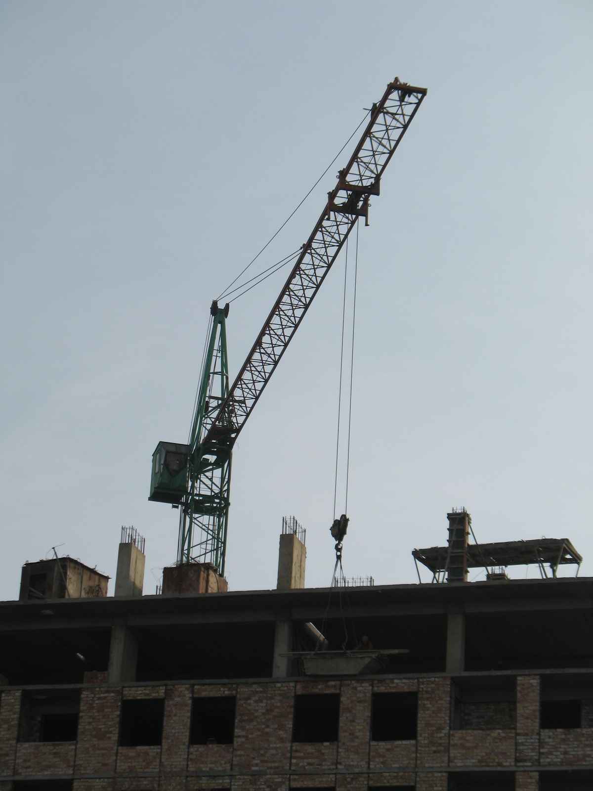 Postsowjetische Baustelle