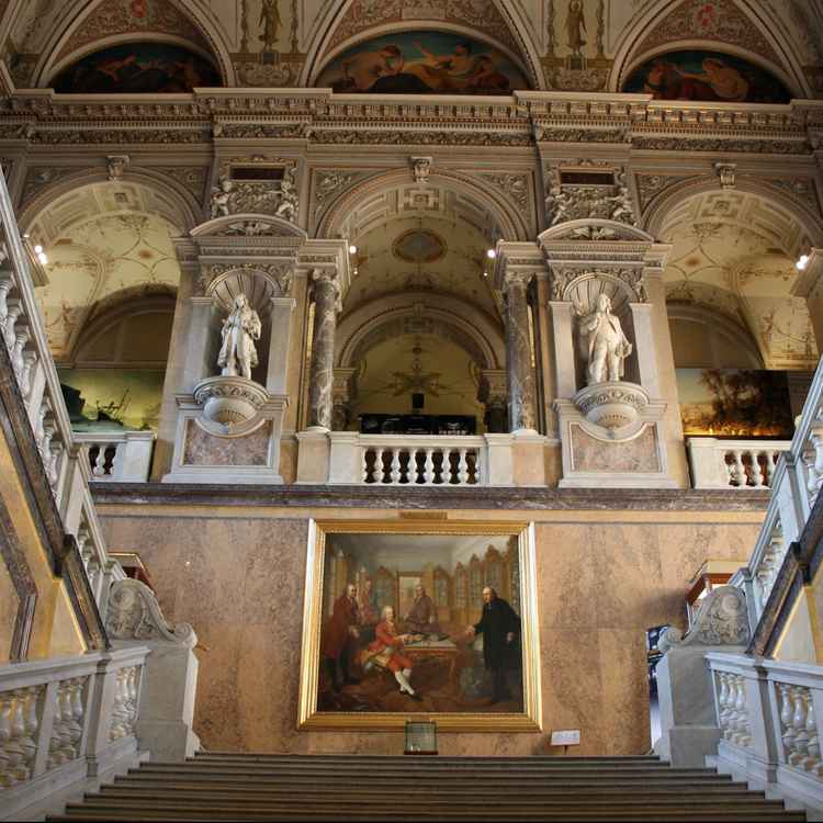 Treppenaufgang Naturhistorisches Museum Wien