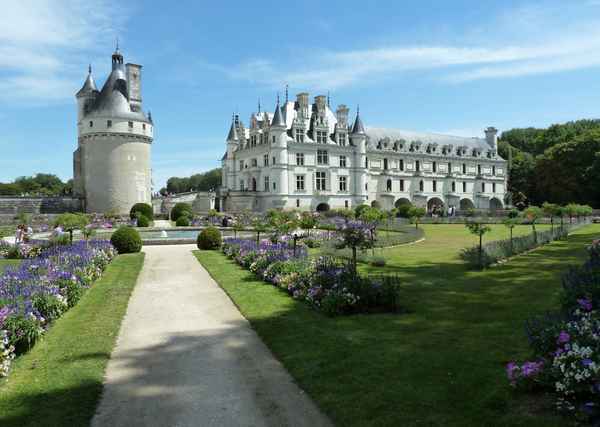 Chenonceau mit Garten