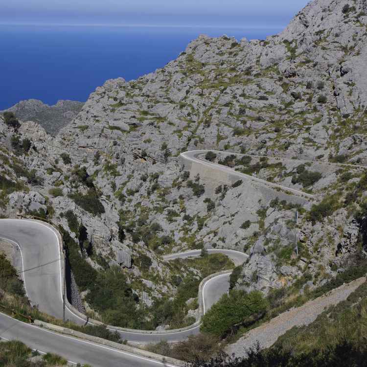 Das Tramuntana-Gebirge in Mallorca