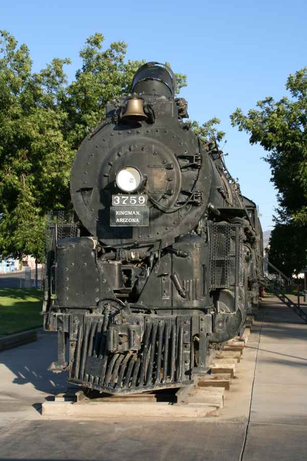 Dampflokomotive in Kingman / Foto: Alexander Hauk