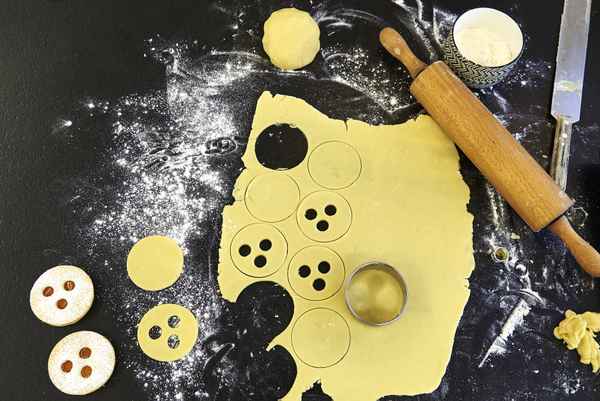 Weihnachtsbäckerei - Spitzbuben