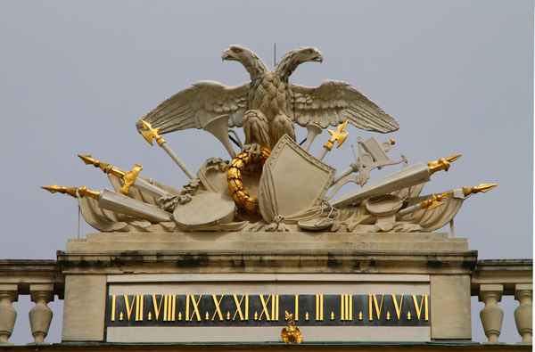 Die Gloriette und ihre Sonnenuhr