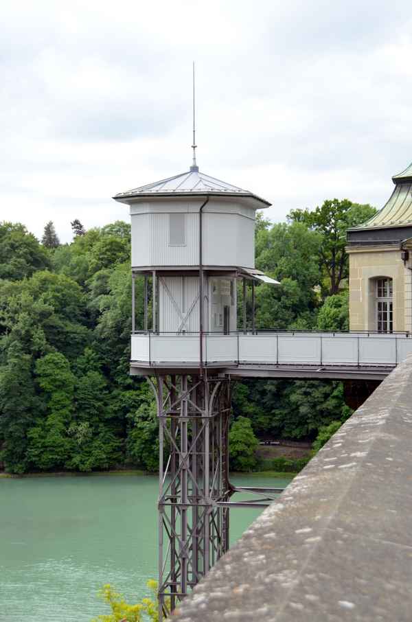 Aufzug Matte an der Bundesterrasse in Bern