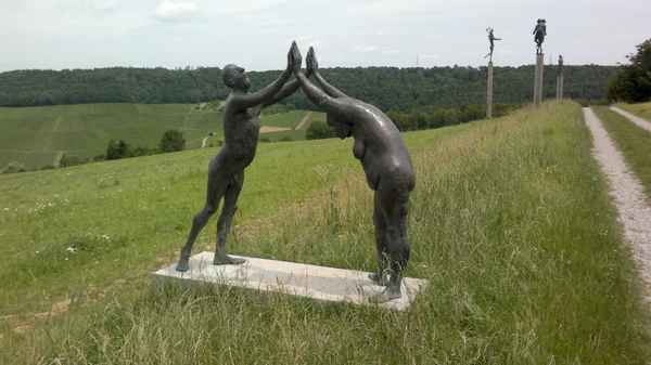 älteres Liebespaar, das Spiel