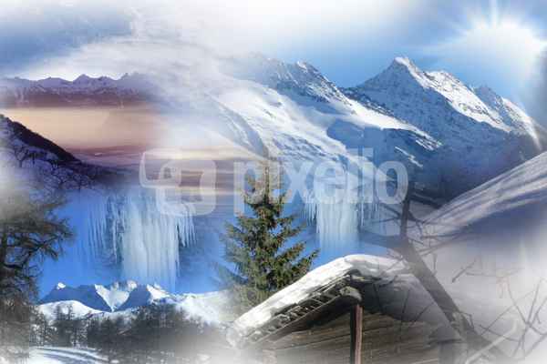 Ein Wintertag im Wallis...