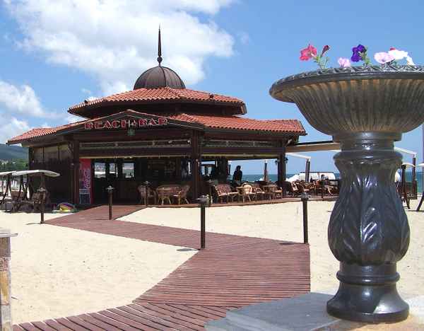 Slantschev Brjag, Strandbar
