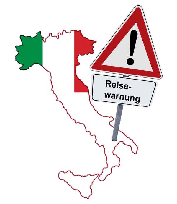Reisewarnung für Italien