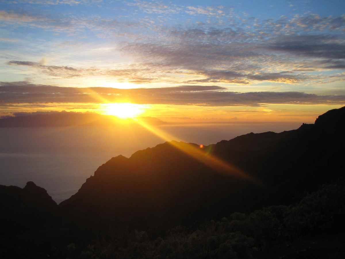 Sonnenuntergang Teneriffa