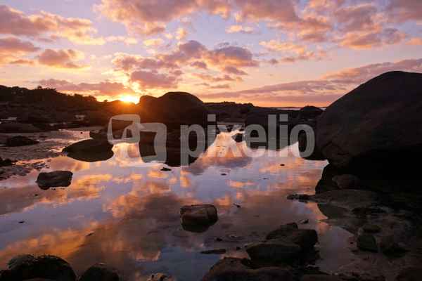 Abends am Strand von Ploumanach