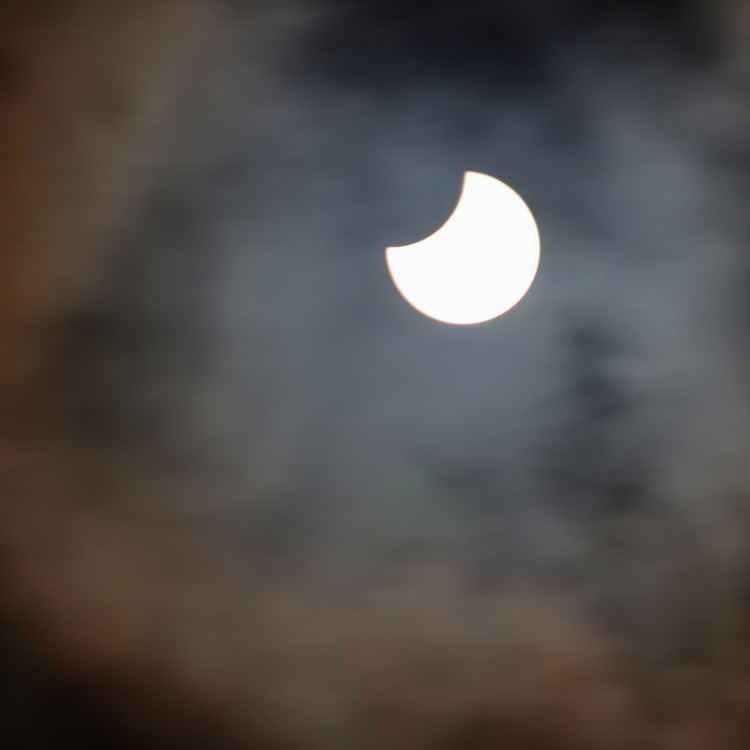 Partielle Sonnenfinsternis