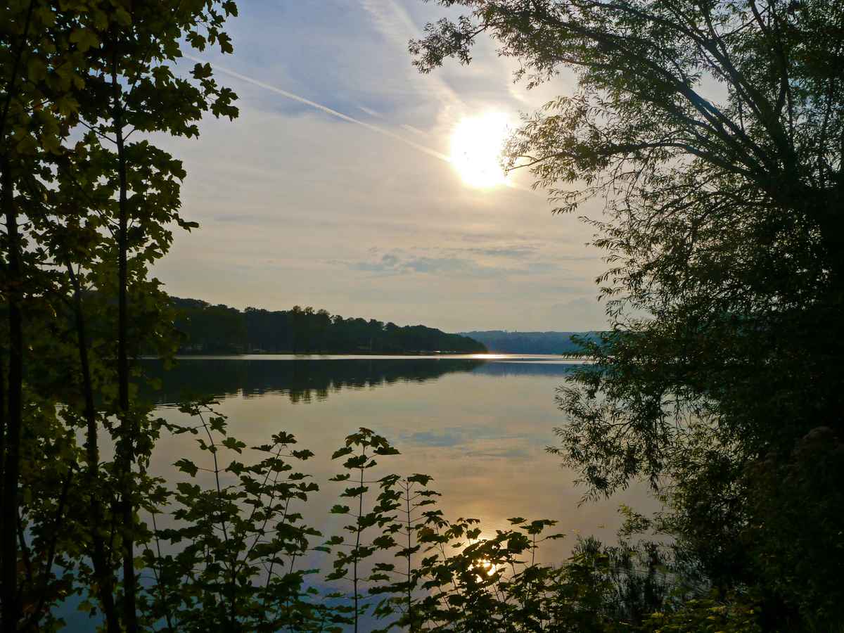 Sonnenuntergang am Baldeneysee