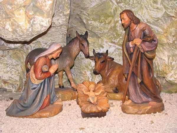 Weihnachtskrippe - Klassisch.