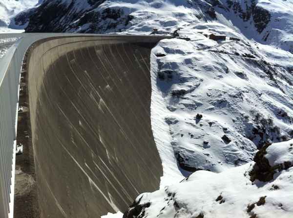 Talsperre Kaprun in Österreich / Foto: Alexander Hauk