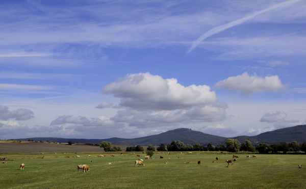 Ländliche Idylle in Unterfranken
