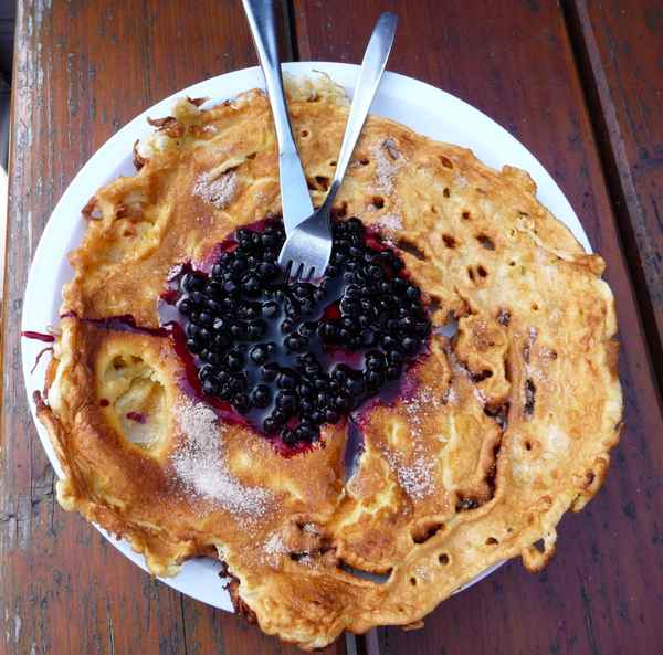 Heidelbeerpfannkuchen
