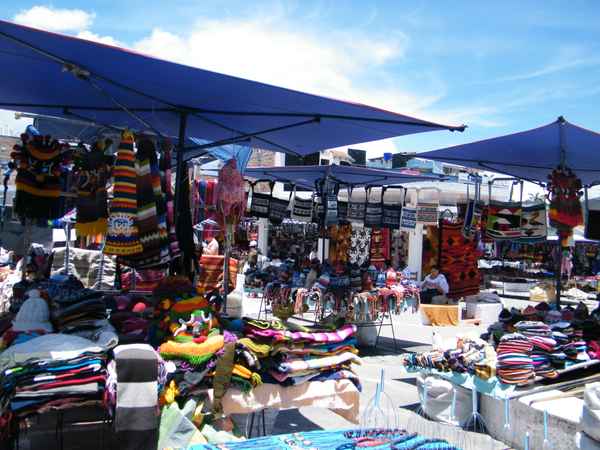 Indianermarkt Otavalo