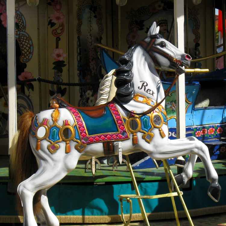 Karussellpferd