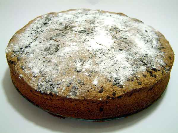 Nuss-Sand-Kuchen mit Schokostückchen
