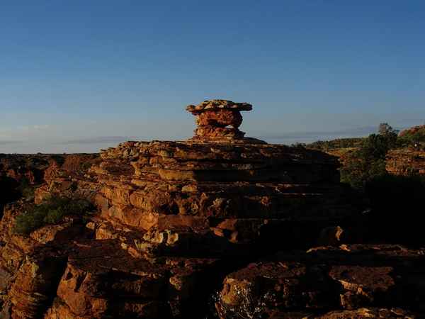 Gesteine im Kings Canyon