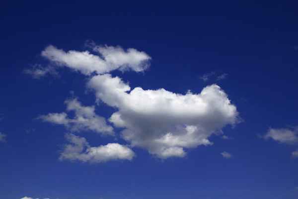 Harmlose Quellwolken