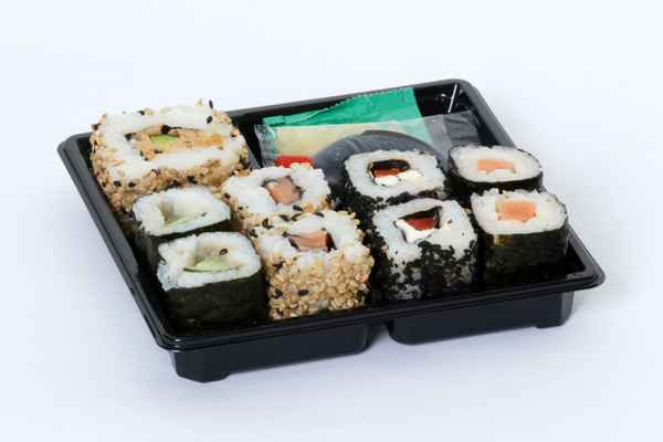 Take away sushi