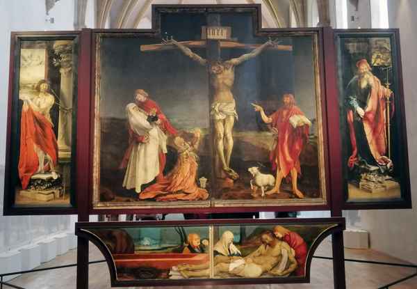 Isenheimer Altar v. Matthias Grünewald in Colmar