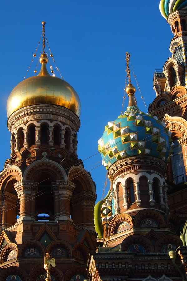 Detail Erlöserkirche in St. Petersburg