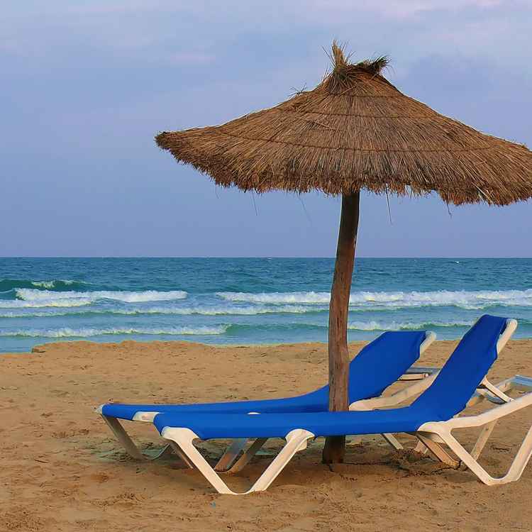 am Ende eines Strandtages